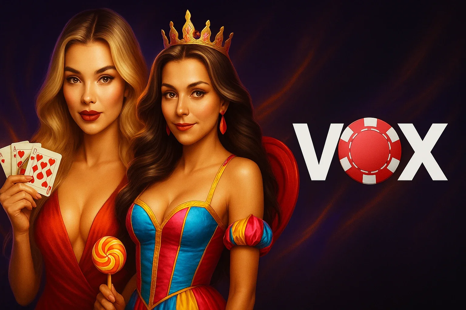 Výherné automaty a stolové hry v Vox casino